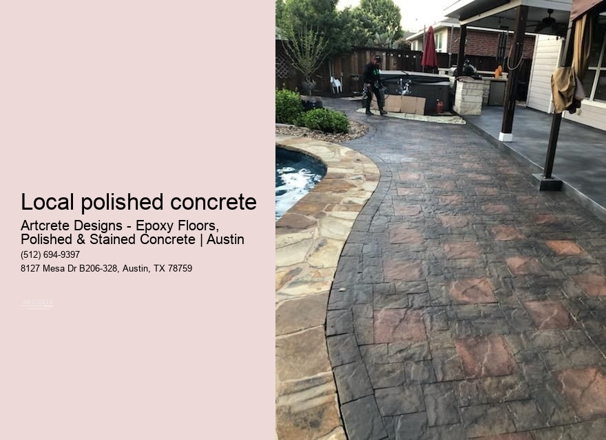 local polished concrete