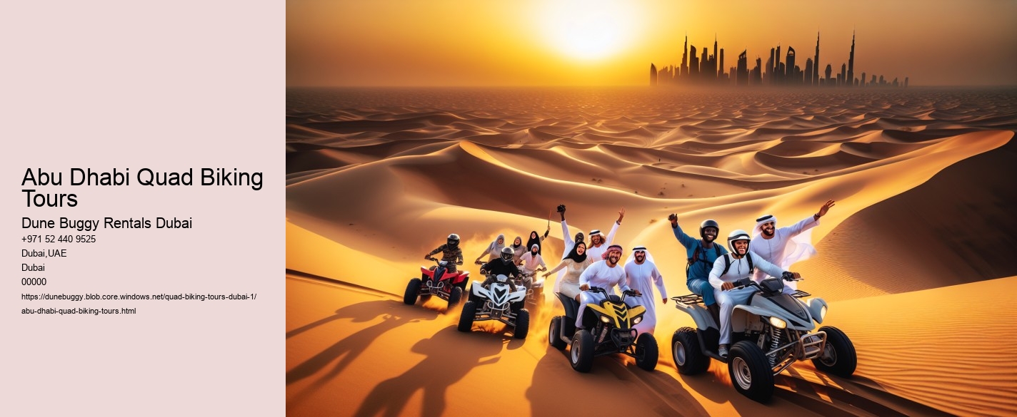 Abu Dhabi Quad Biking Tours