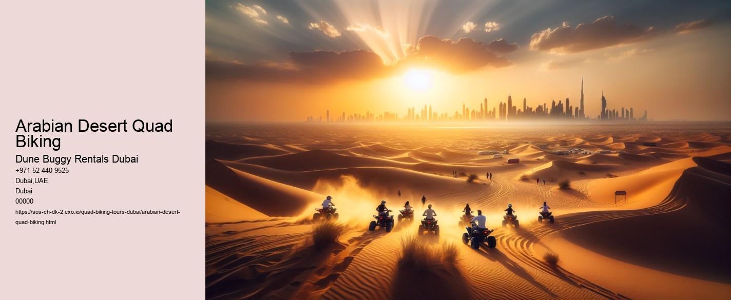 Arabian Desert Quad Biking