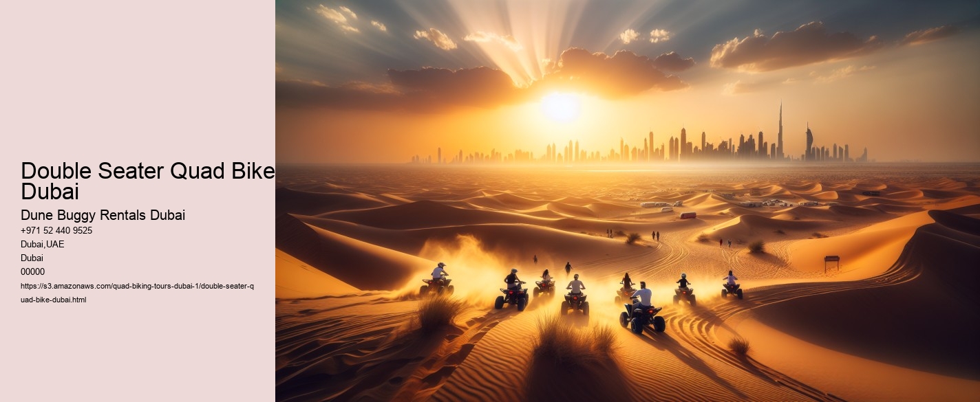 Double Seater Quad Bike Dubai