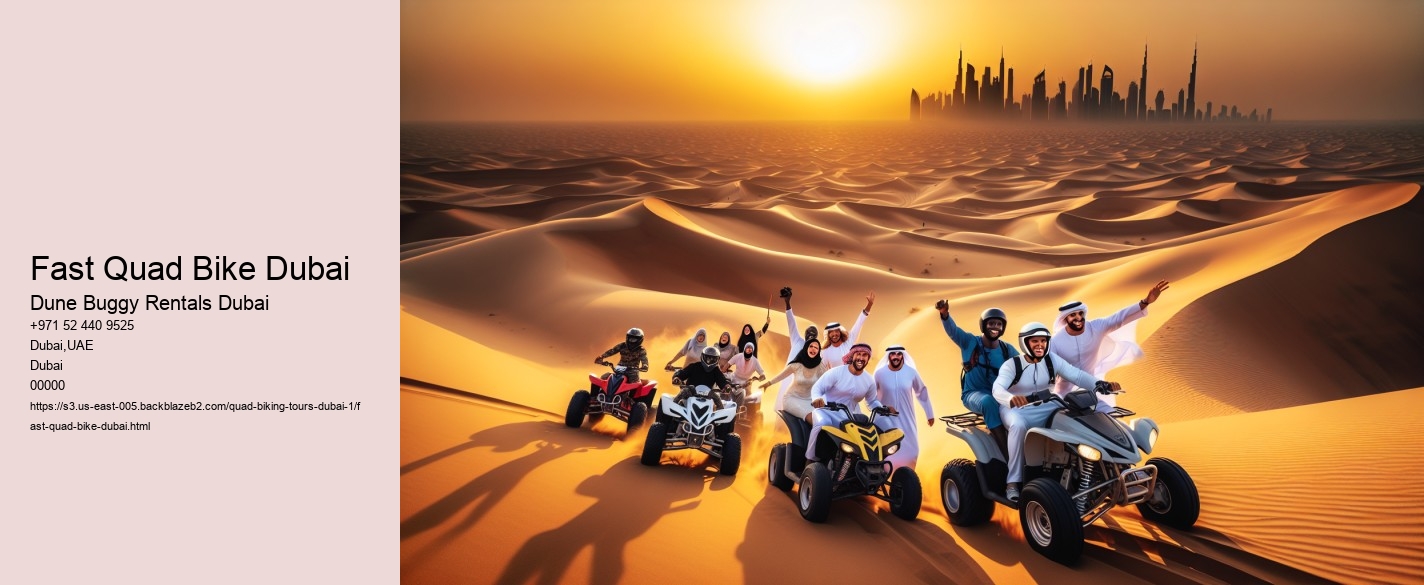 Fast Quad Bike Dubai