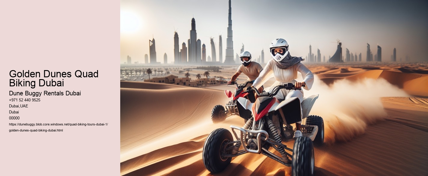 Golden Dunes Quad Biking Dubai