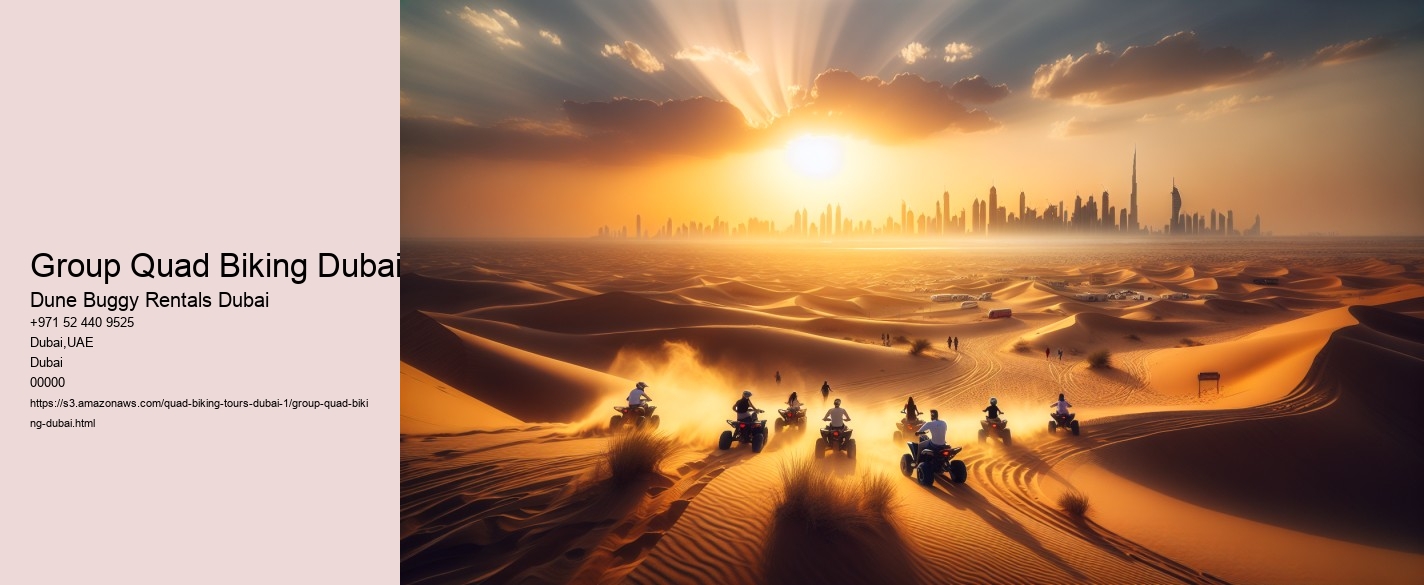 Group Quad Biking Dubai