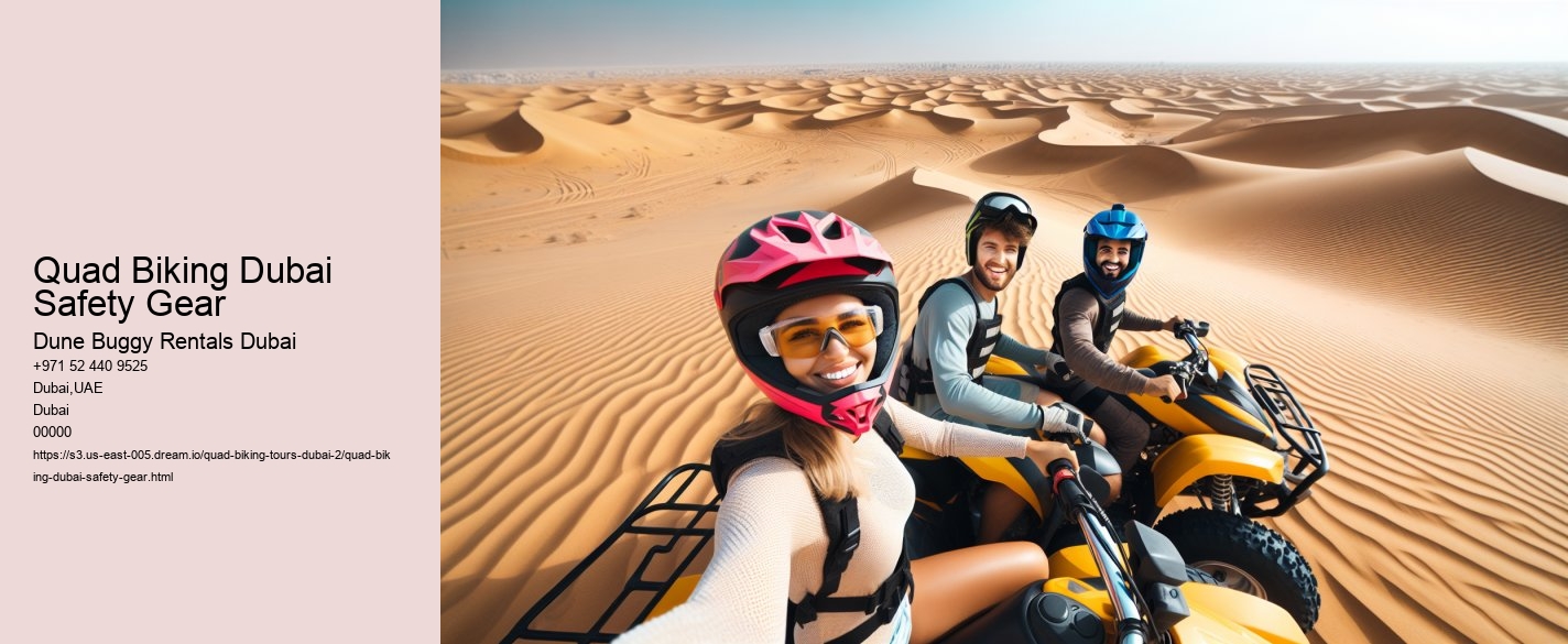 Quad Biking Dubai Safety Gear