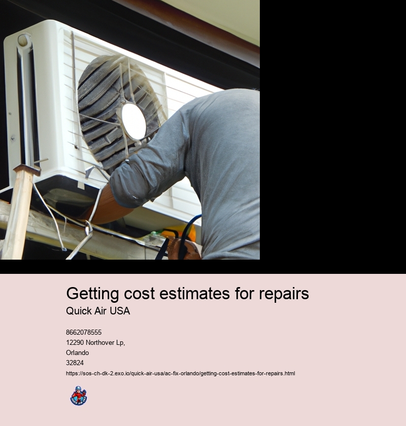 Getting cost estimates for repairs