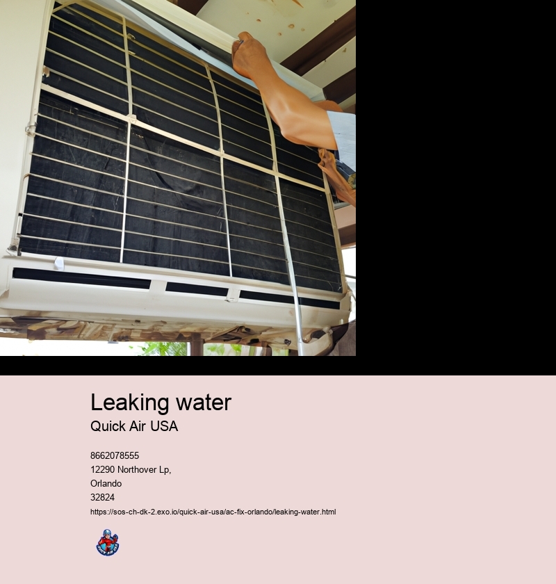 Leaking water