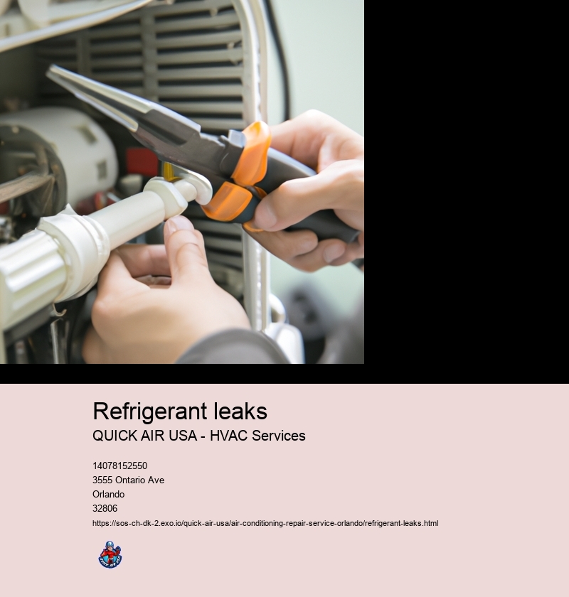 Signs of Refrigerant Leaks