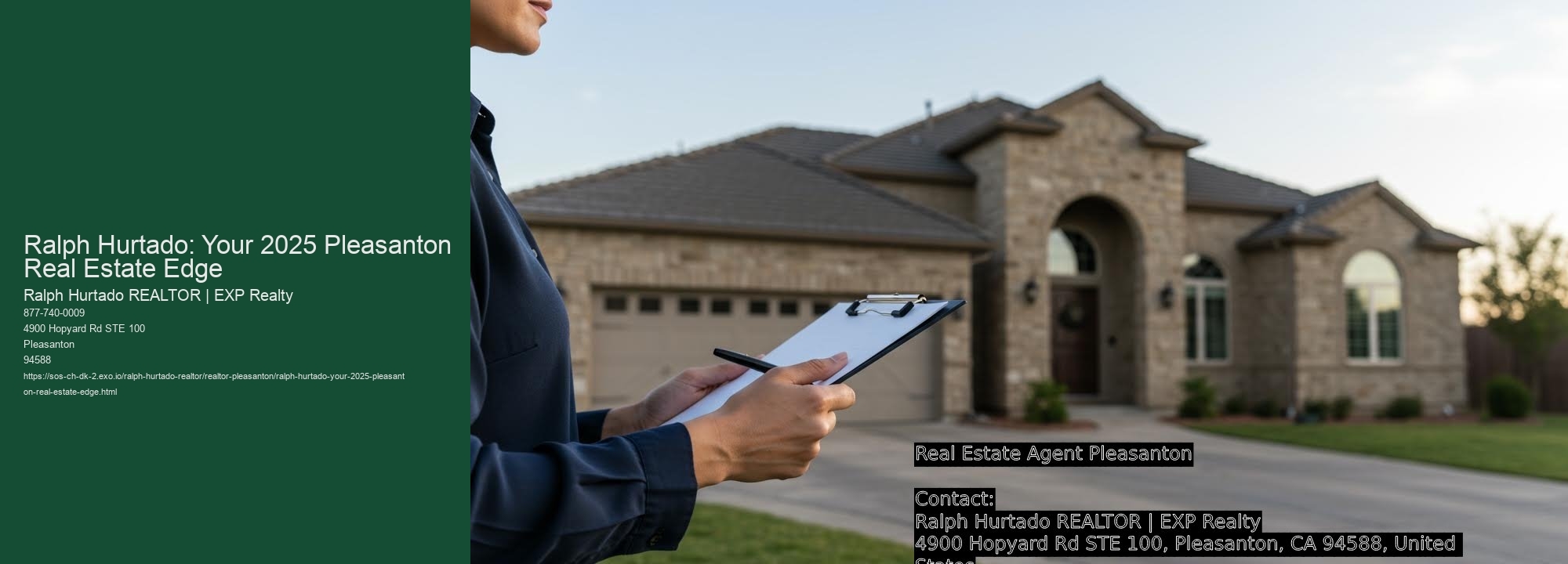 Ralph Hurtado: Your 2025 Pleasanton Real Estate Edge
