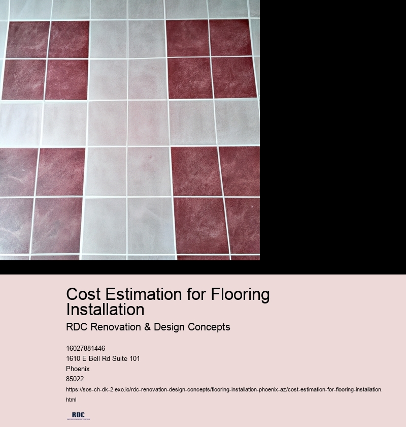 Cost Estimation for Flooring Installation
