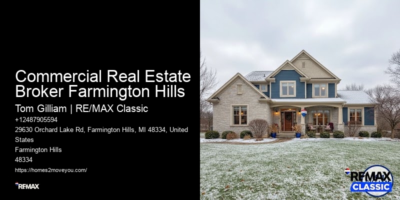 Commercial Real Estate Broker Farmington Hills