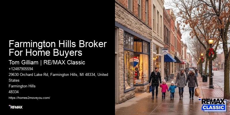 Farmington Hills Broker For Home Buyers