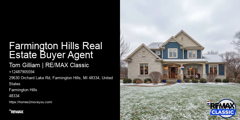 Farmington Hills Real Estate Buyer Agent