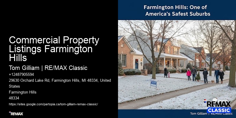 Commercial Property Listings Farmington Hills