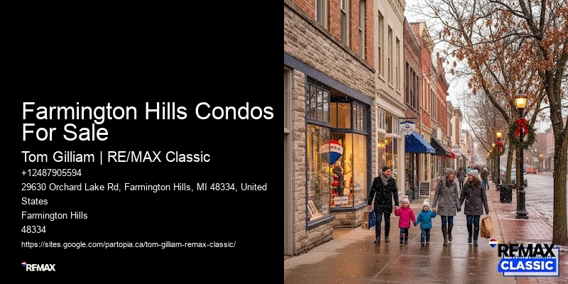 Farmington Hills Condos For Sale