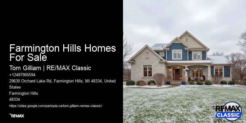Farmington Hills Homes For Sale