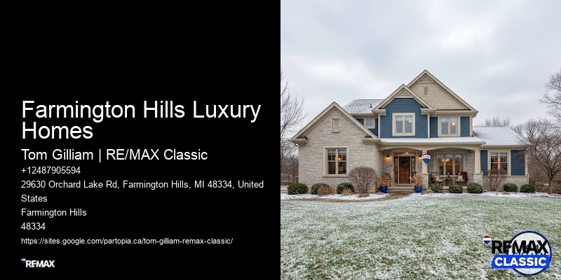 Farmington Hills Luxury Homes