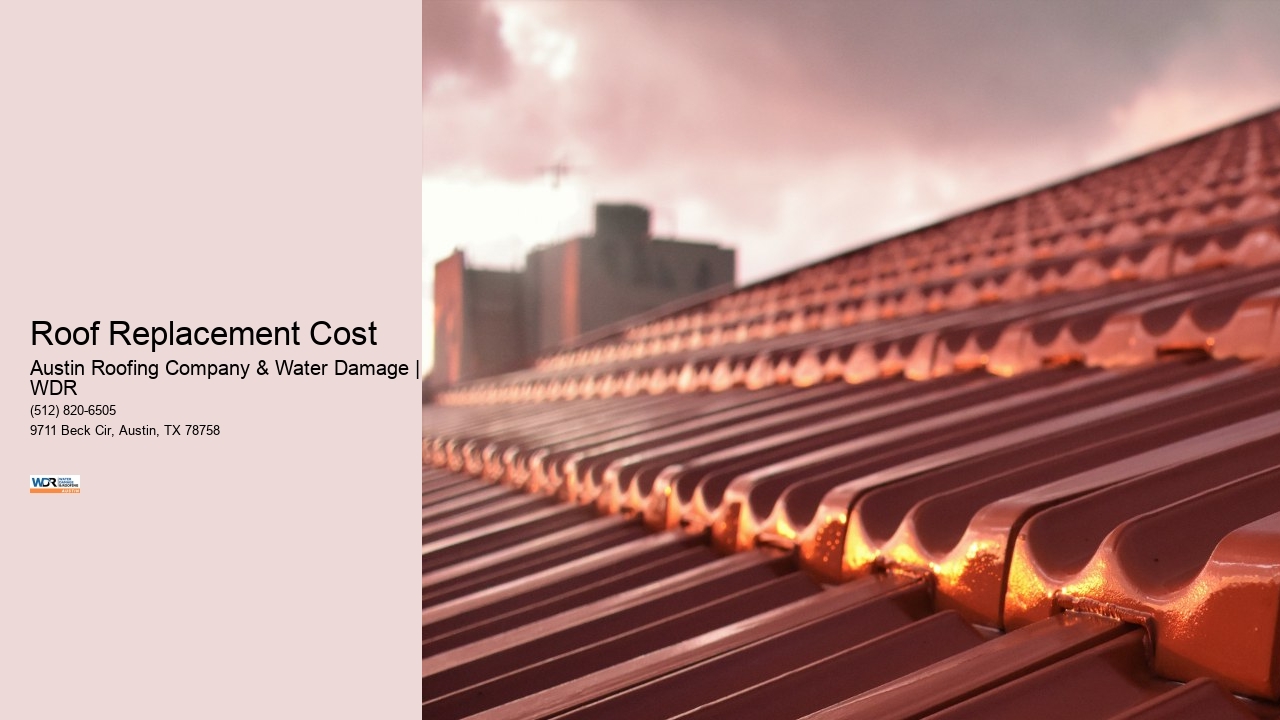 Roof Replacement Cost