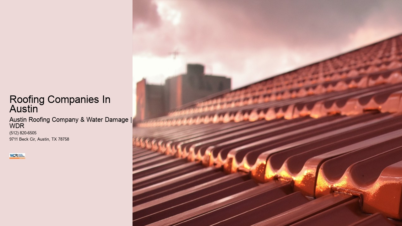 Roofing Companies In Austin