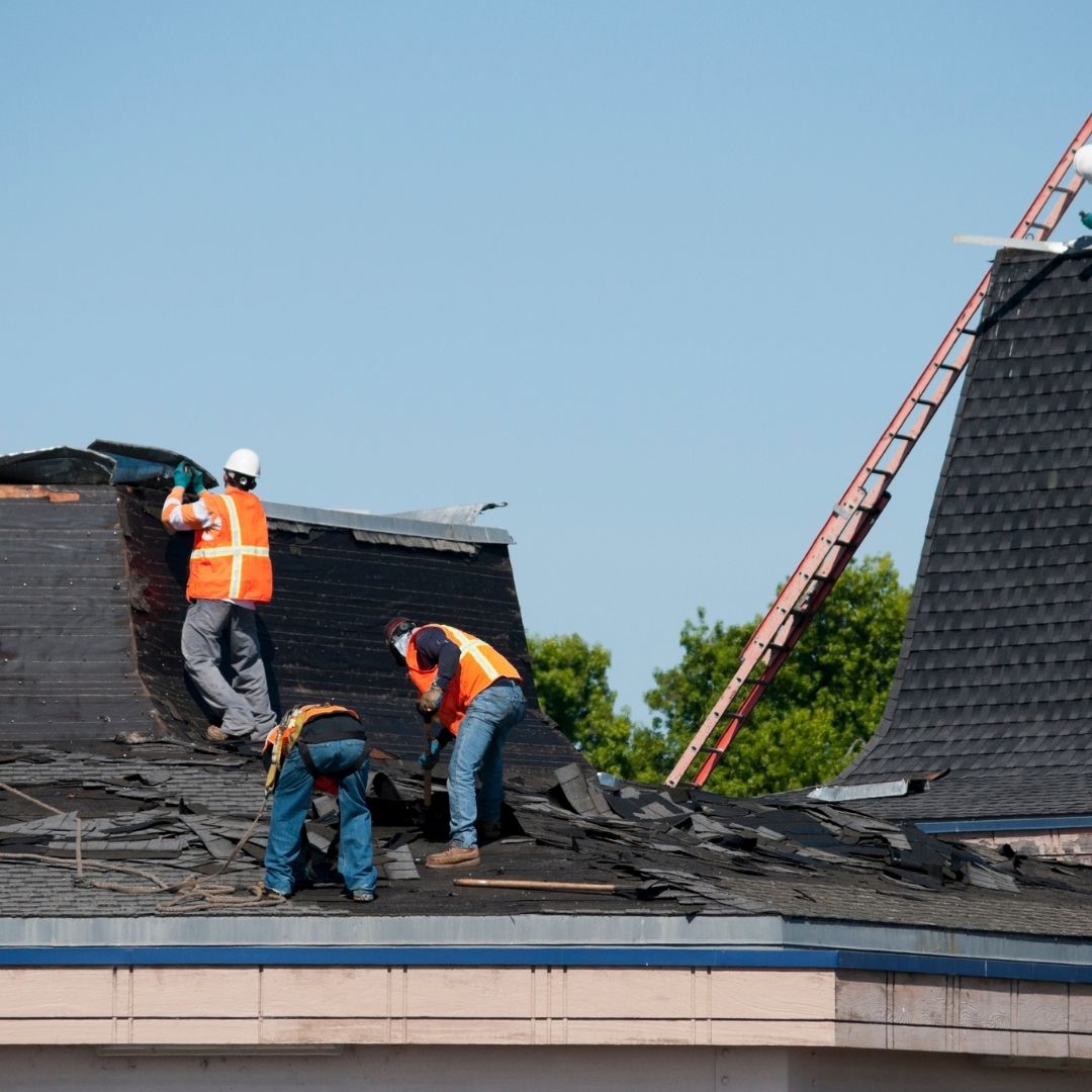 What should I do if my roof starts leaking?