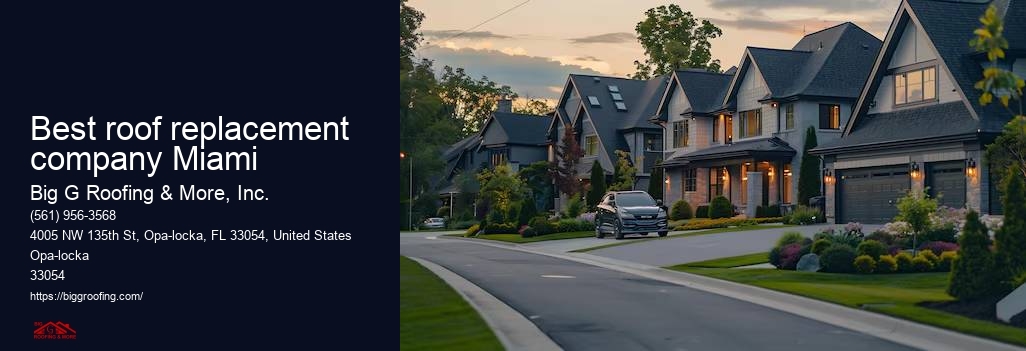 Best roof replacement company Miami