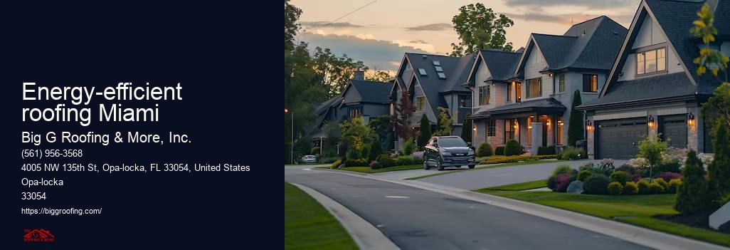 Energy-efficient roofing Miami