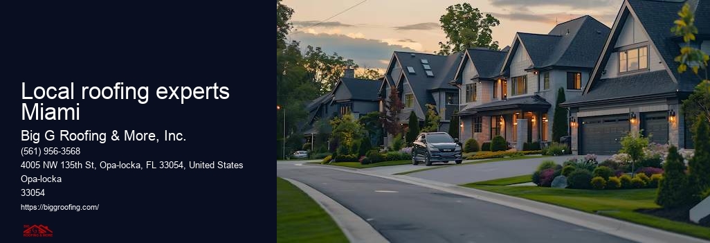Local roofing experts Miami
