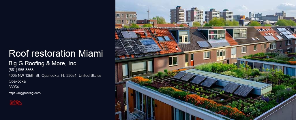 Roof restoration Miami