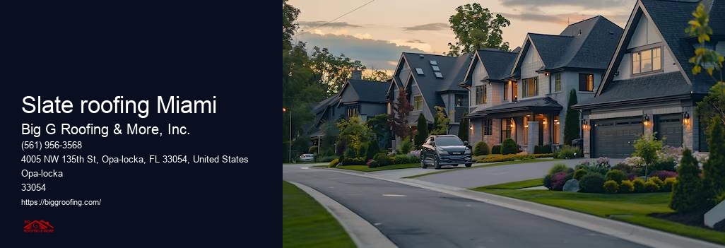 Slate roofing Miami