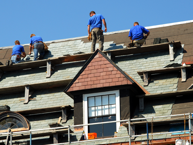 Roof Damage Repair Cost Gable Roof Services Blue Bell