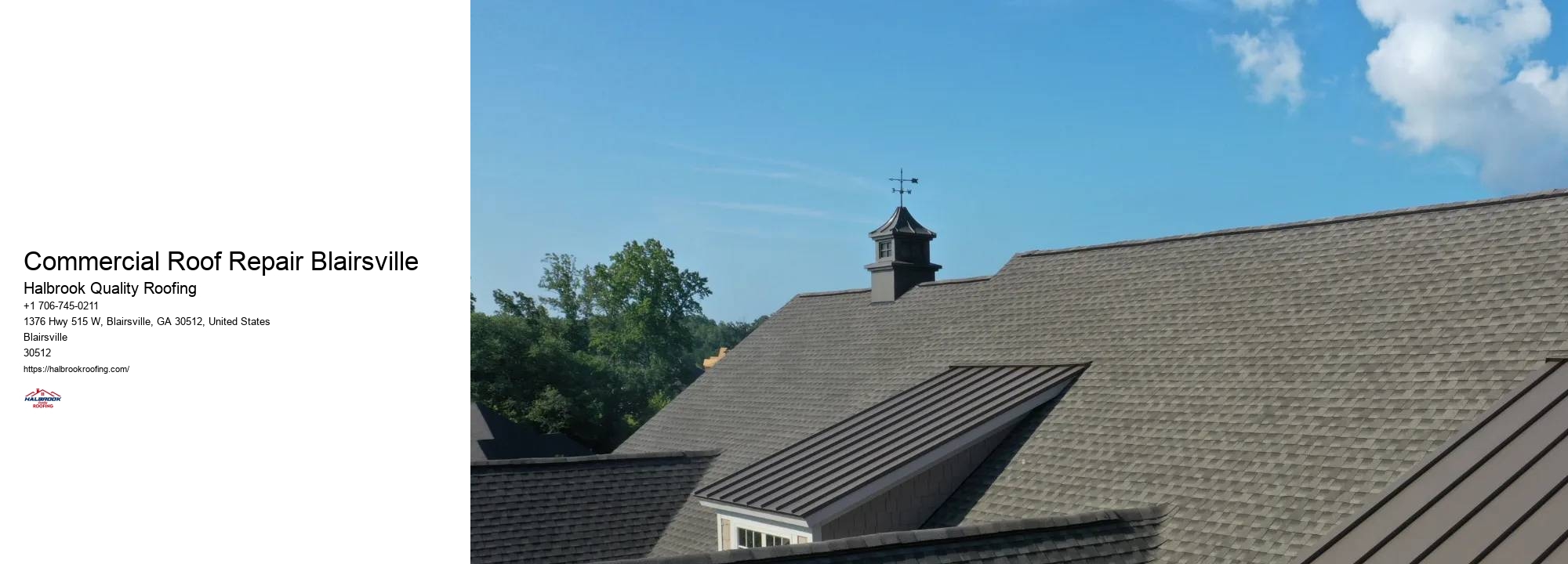 Commercial Roof Repair Blairsville