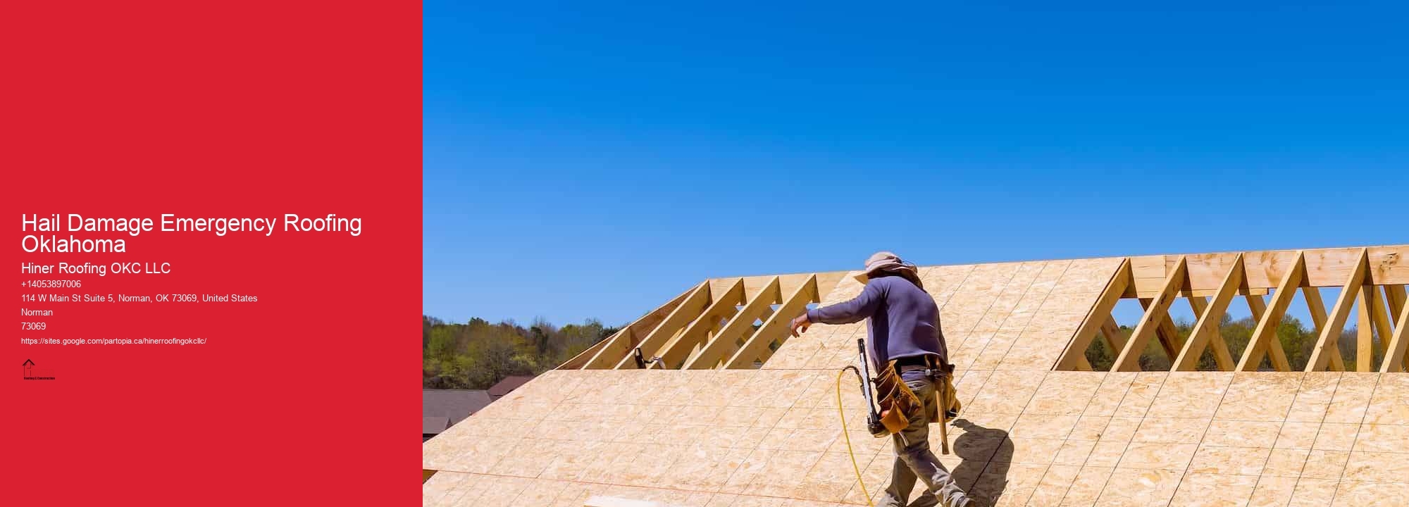 Hail Damage Emergency Roofing Oklahoma