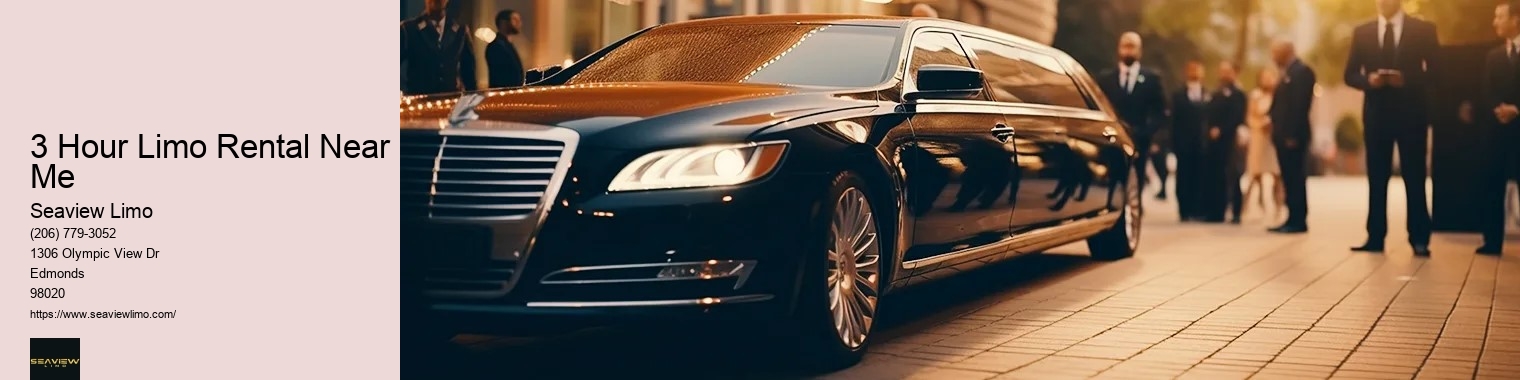 3 Hour Limo Rental Near Me