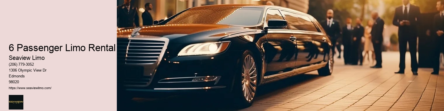 6 Passenger Limo Rental