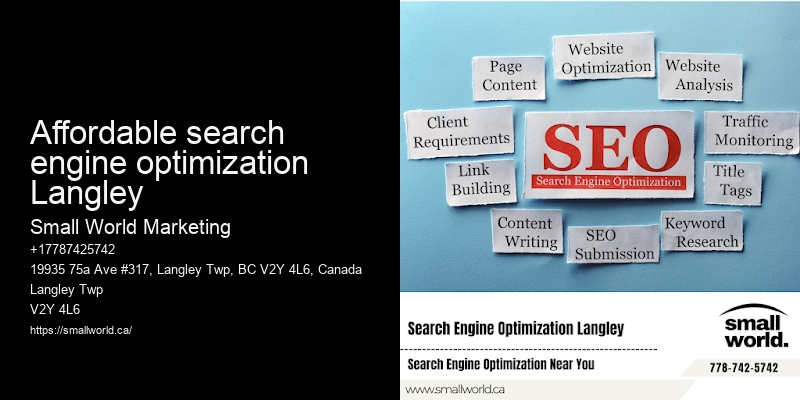 Affordable search engine optimization Langley