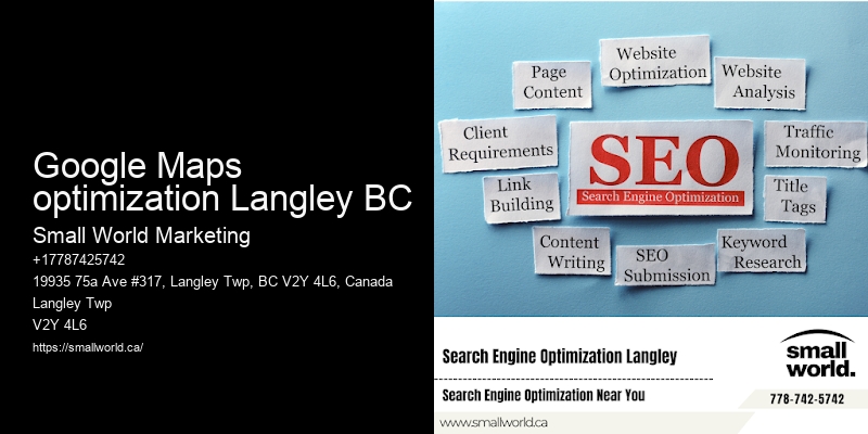Google Maps optimization Langley BC