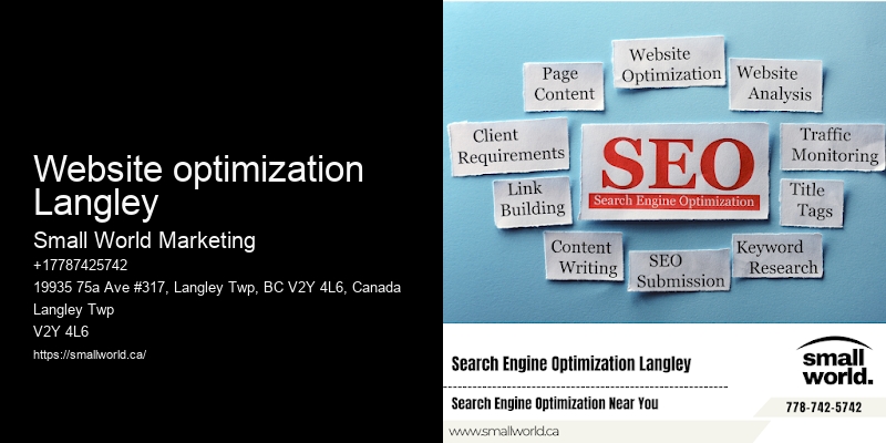 Website optimization Langley