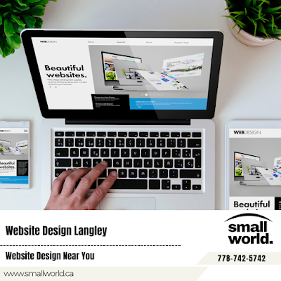 custom UX/UI design Langley back-end web development
