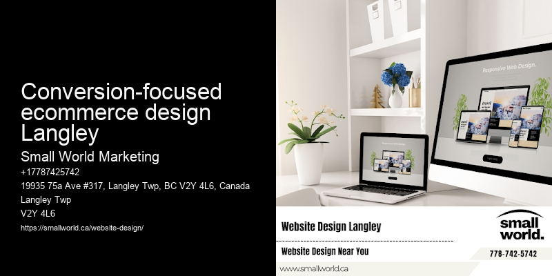 conversion-focused ecommerce design Langley