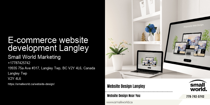 E-commerce website development Langley