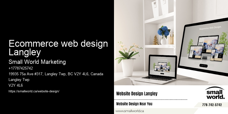 Ecommerce web design Langley