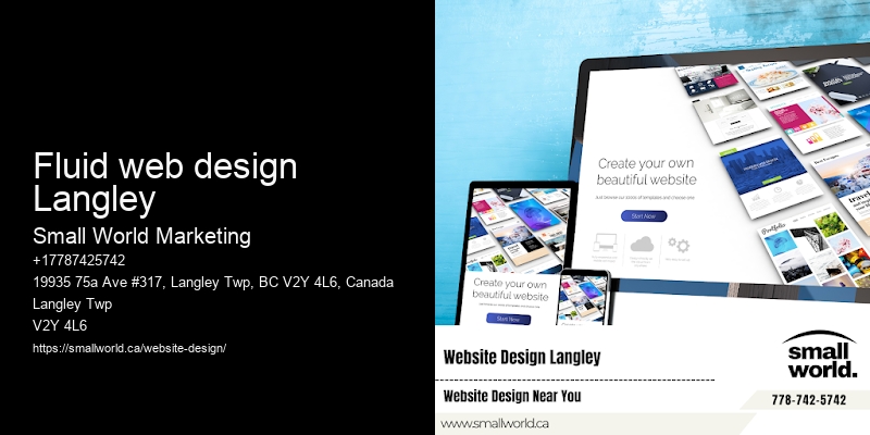 fluid web design Langley