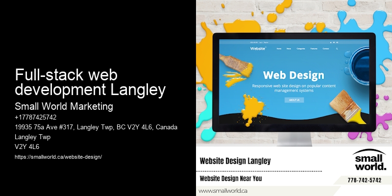 Full-stack web development Langley