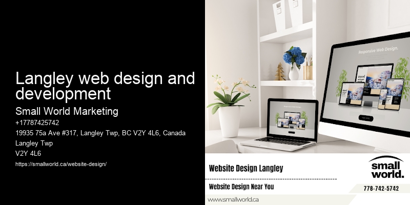 Langley web design and development