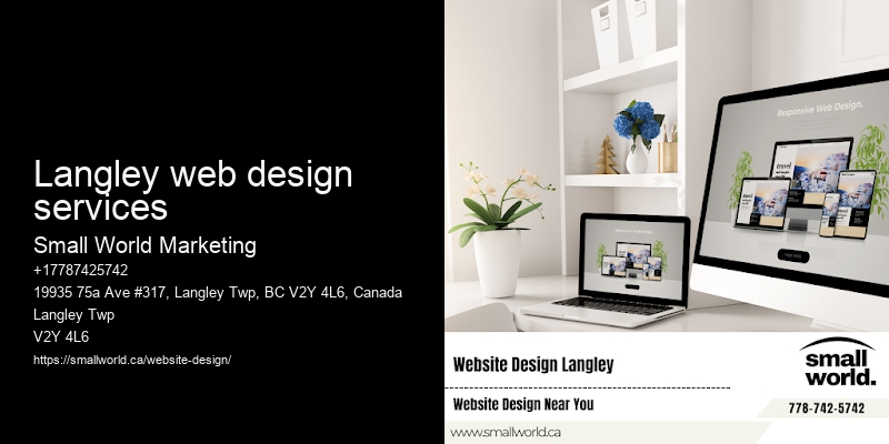 Langley web design services