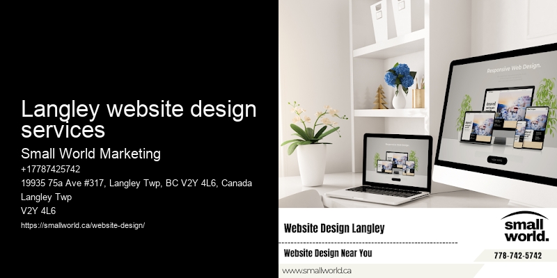 Langley website design services