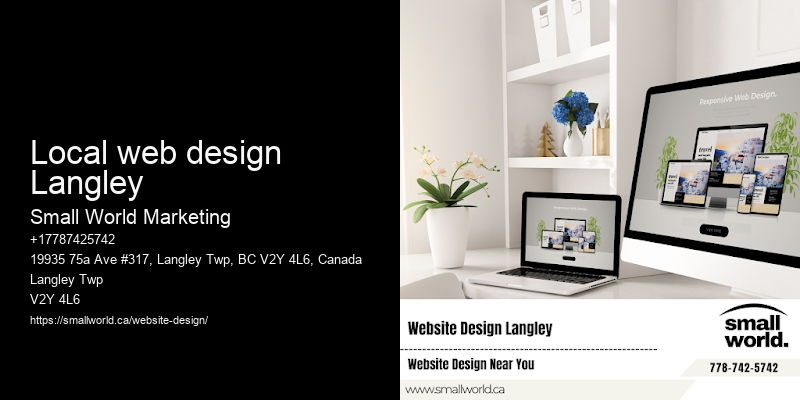 Local web design Langley