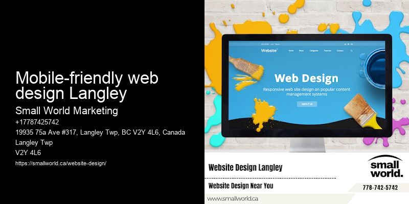 mobile-friendly web design Langley