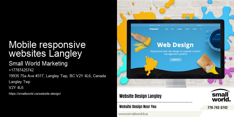 mobile responsive websites Langley