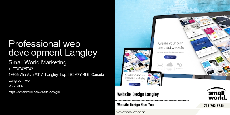 Professional web development Langley