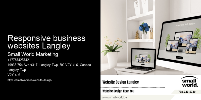 responsive business websites Langley
